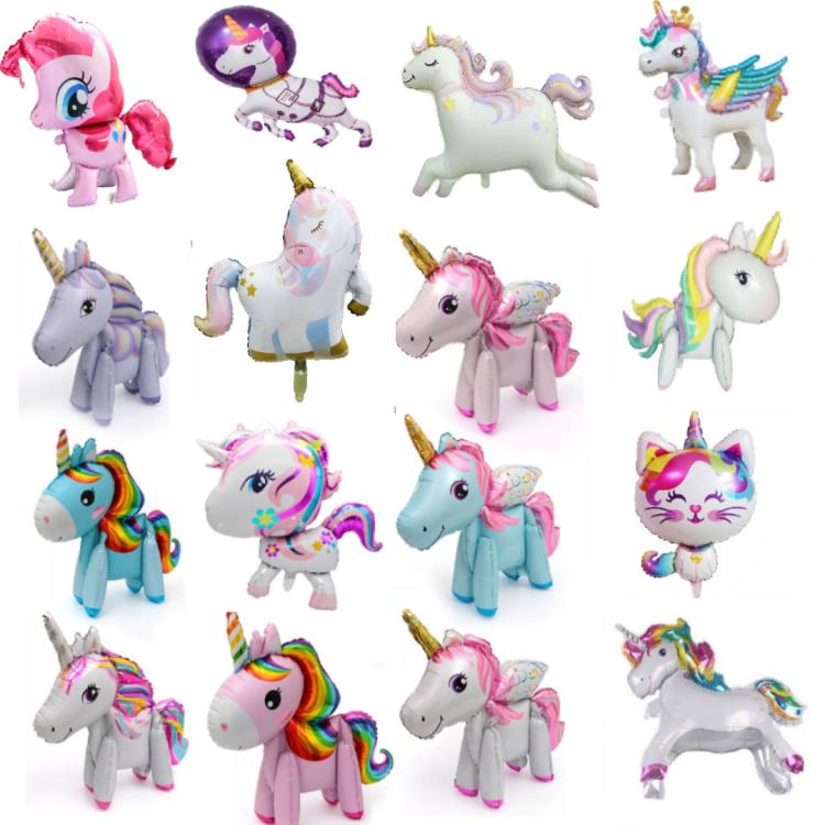 3D Unicorn Folqa Balonları