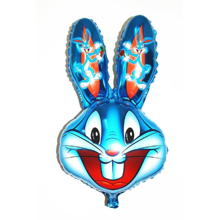 Bunny Head Folqa Balonları