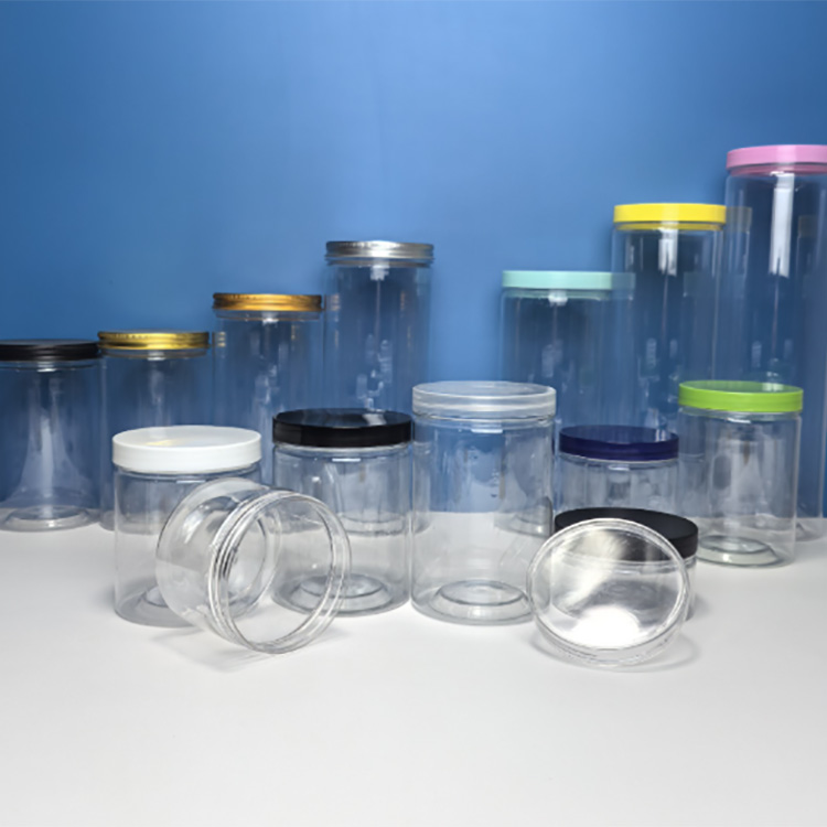 Şəffaf Plastik Kavanoz