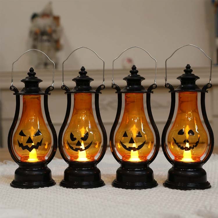 Halloween şam külək lampası