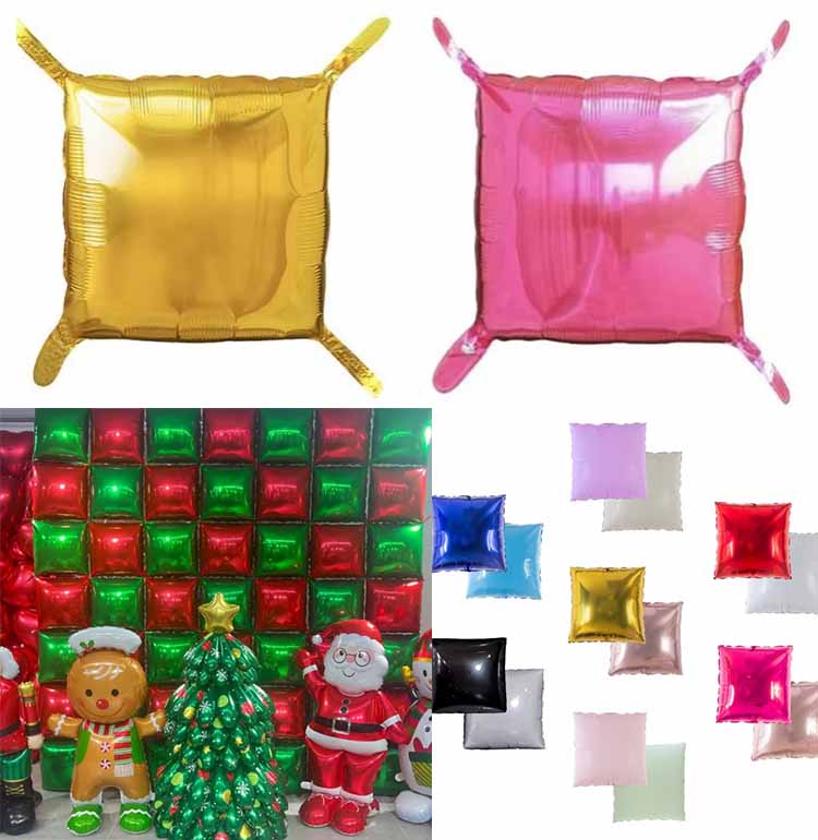 Double sided background wall foil balloon