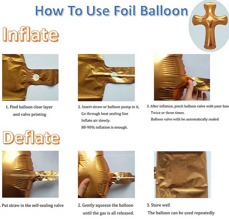 the newest New Year foil Balloon Set
