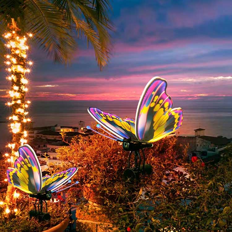 LED dinamik kəpənək işıqları