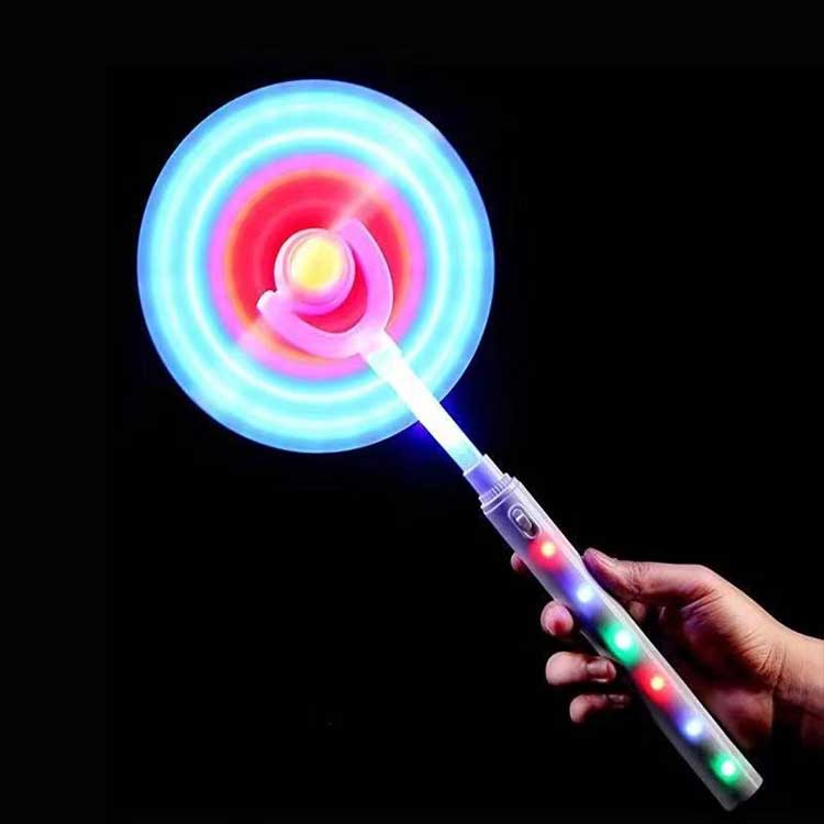 LED Yel dəyirmanı Spinner Sehrli Çubuq