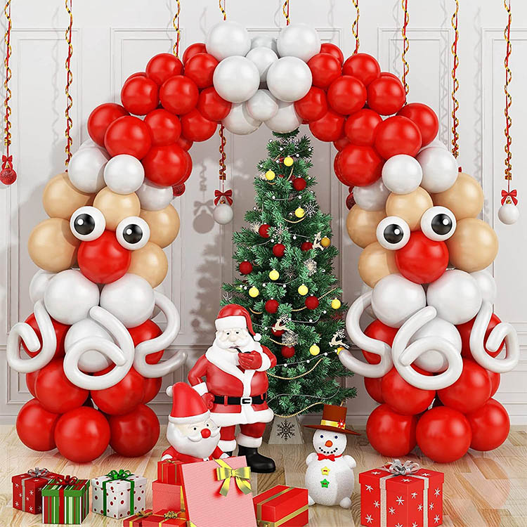 Yeni Christmas Party Lateks Balon çələngləri Arch Kit