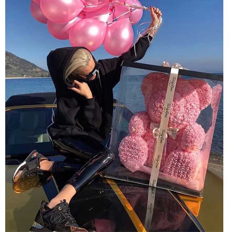 Gül Çiçək Teddy Bear