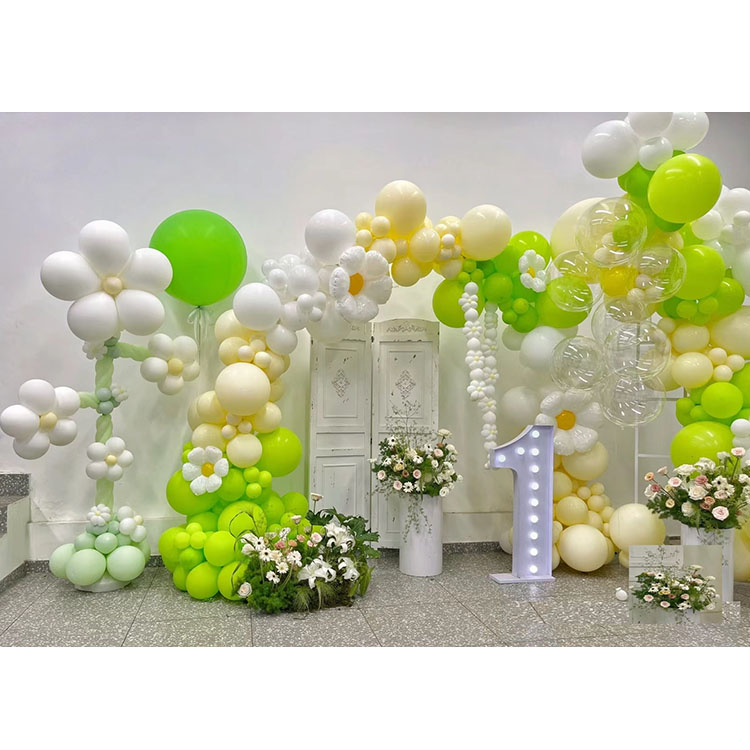 Kiçik Daisy Balon Garland Arch Kit